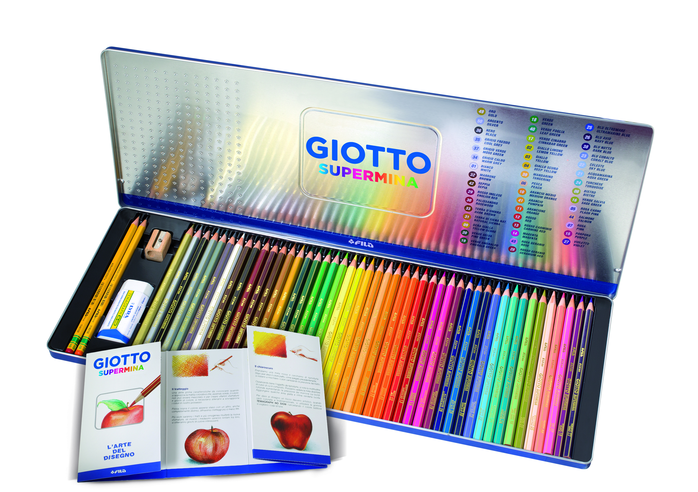 Giotto Supermina – Astuccio da 12 colori