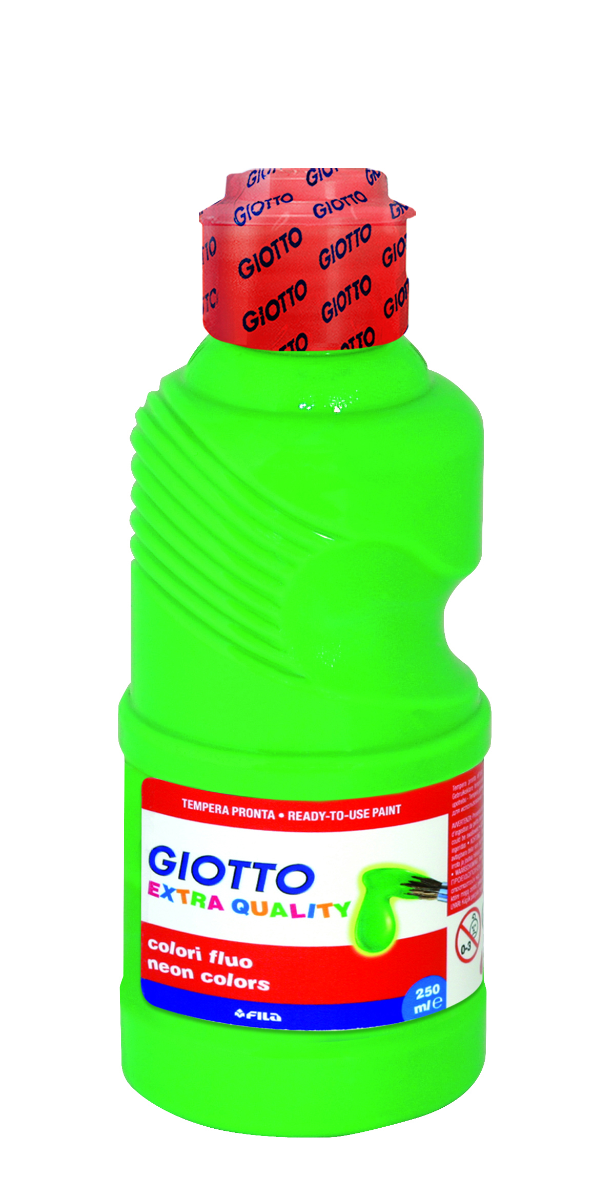 TEMPERA GIOTTO FLUO ML.250 VERDE