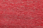 CARTA CRESPA GR.180 METALL ROT. CM.250X50  ROSSO