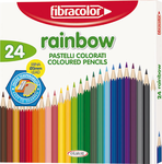 PASTELLI FIBRACOLOR RAINBOW PZ.24