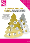 CARTONE BICOLORE ORO/ARGENTO 50X70