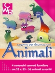 SAGOME PER DECORAZIONI 23X33 FF.4 ANIMALI